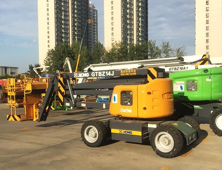 XCMG Official Gtbz14j 14m Small Mobile Hydraulic Lifting Platform