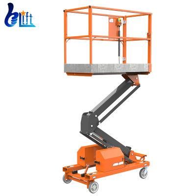 300kg Portable Aerial Goods Lifting Platforms Compact Electric Boom Lift
