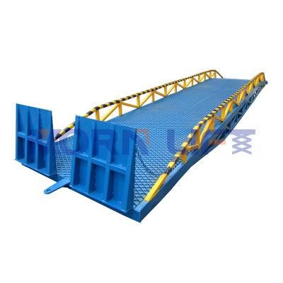 6t 8t 10t 12t 15t Hydraulic Electric/Manual Truck/Mobile Container Forklift Load/Loading Dock Leveler Platform Yard Ramp