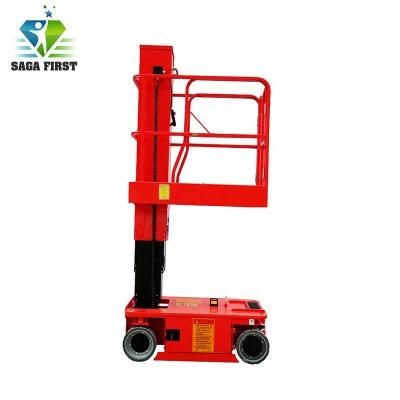 4m 5m Self Propelld Working Platform Lift Vertical Telescopic Lift