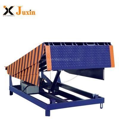 6t 8t 10t Industrial Hydraulic Cylinder Dock Leveler for Cargo Loading