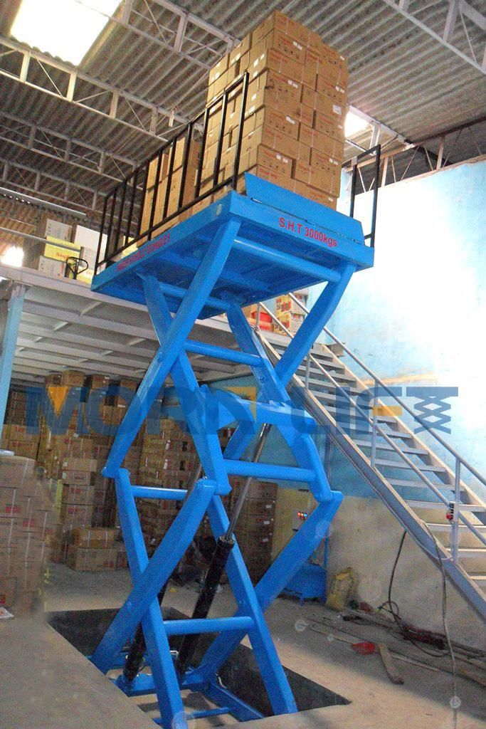 Ce Certified Hydraulic Small Electric Scissor Lift Table Fixed Lifting Platform
