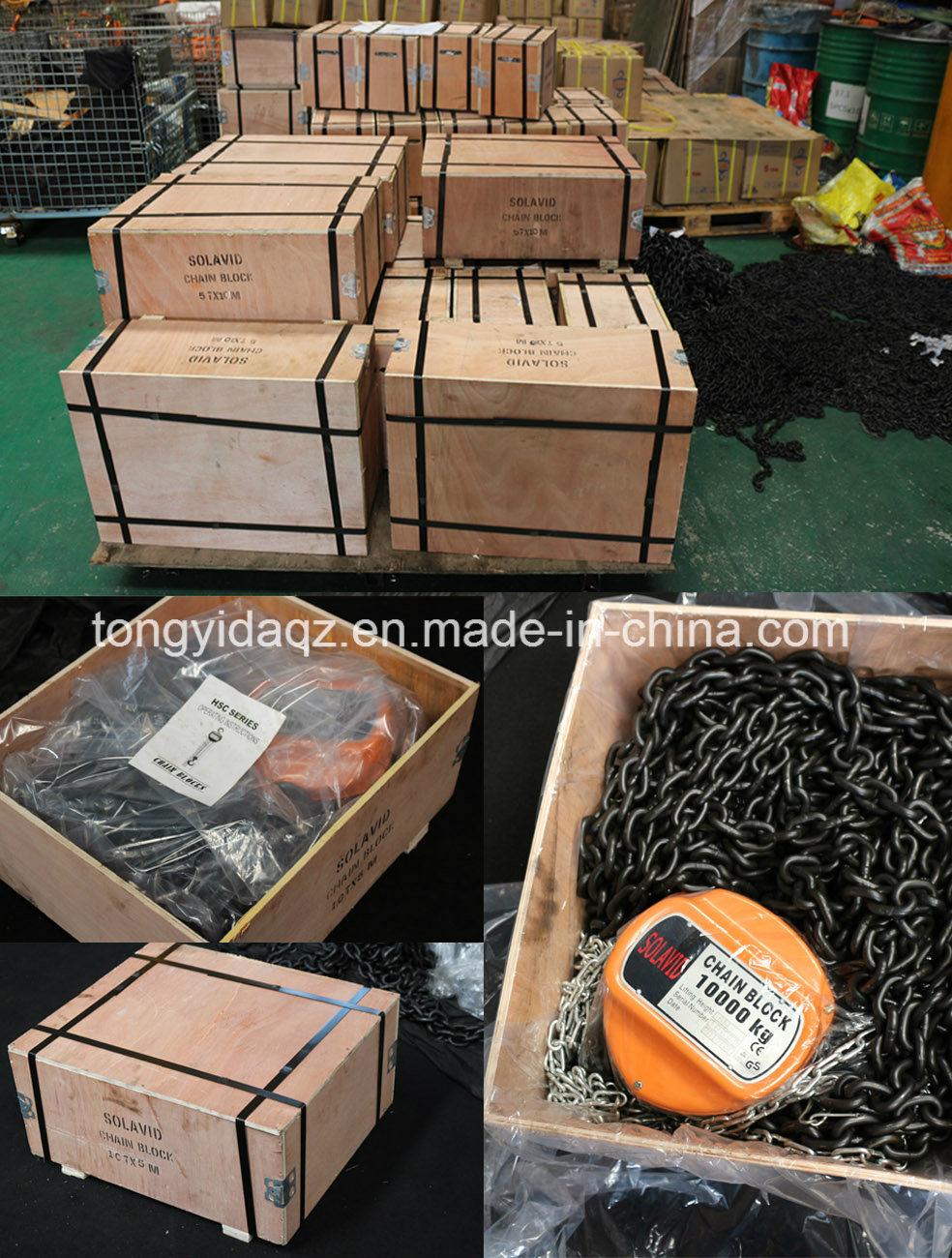 Hand 1 Ton 3 Ton Chain Block3 Meters Manual Chain Block