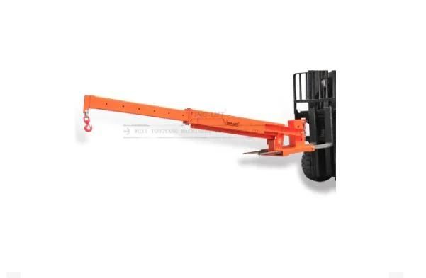 Manual Telescopic Adjustable Three DIP-Angle Positions Fork Mounted Jibs
