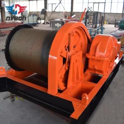 Fast Speed Cable Pulling Winch Diesel Engine Winch