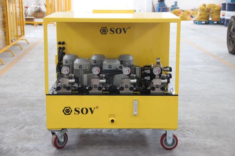 16 Points Hydraulic Jacks Synchronous Lifting Pulse Width Control System