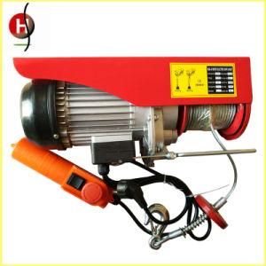 European Market CE Certificate PA Mini Wire Rope Electric Hoist