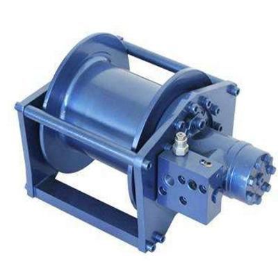 Single Drum Various Speed Towing Wire Rope Hydraulic Winch 10 Ton