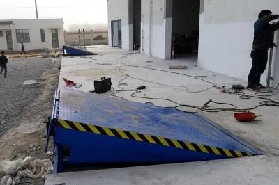 Container Hydraulic Cylinder Motor Loading Dock Leveler for Factory