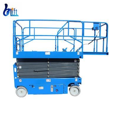 Hydraulic Self Propelled Hydraulic Lift Table Electric Mobile Scissor Mini Lift with 6m-14m Lifting Height