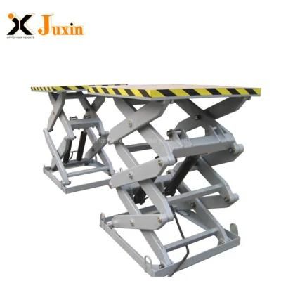 Manufacturer Stationary Scissor Lift Hydraulic Lifting Platform for Factory Warehouse