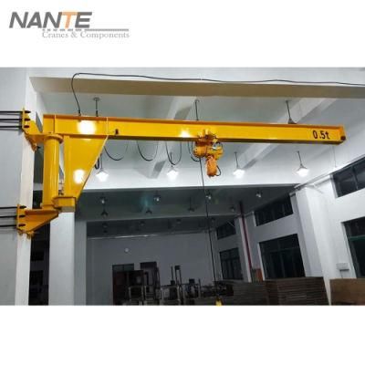 125kg ~ 2000kg Wall-Mounted Jib Crane with Electric Chain Hoist