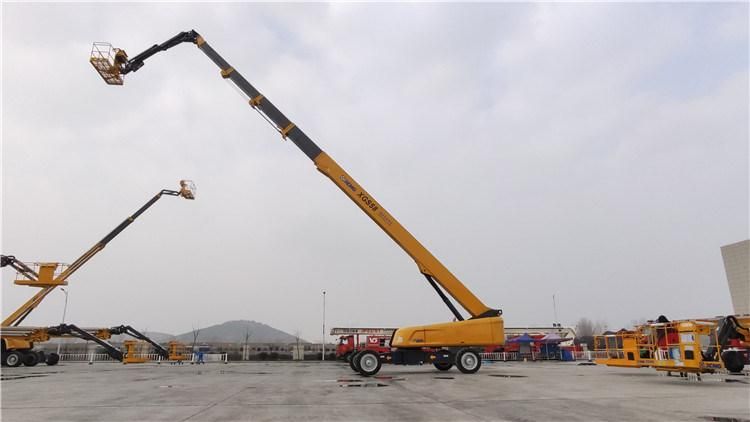XCMG Official Aerial Work Lift Platform Xgs58 New 58m Mobile Electric Hydraulic Lift Work Platform with CE