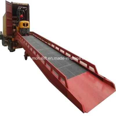 Hydraulic Mobule Forklift Ramp for Warehouse