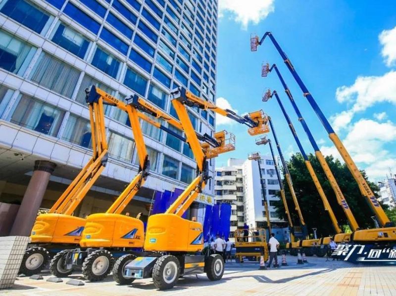 China Xga16 Cheap 16m Small Hydraulic Articulated Boom Lift