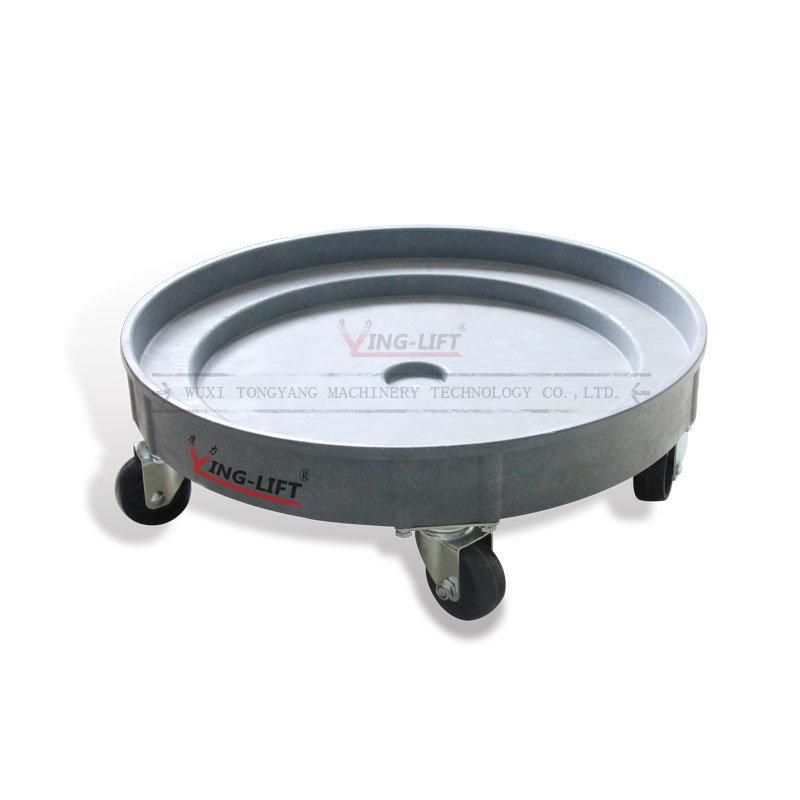 Durable Heavy Duty Plastic Drum Cart 400kg Capacity