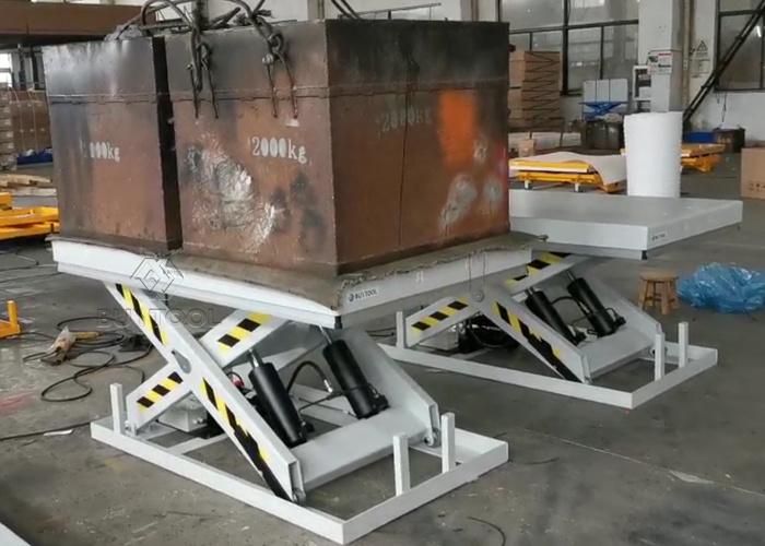 Fixed Hydraulic Lifting Platform 1000kg 2000kg 4000kg Stationary Scissor Lift Table for Sale