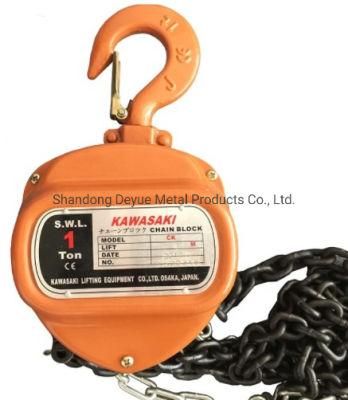 3-5 Ton European Custom Length Chain Hoist for Food Shop Handling