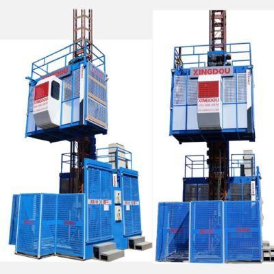 Sc200 Double Cage 60m/Min Lifting Building Hoist