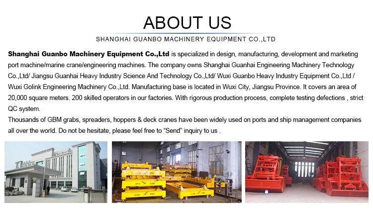 Multipurpose Rail Type Mobile Harbour Crane