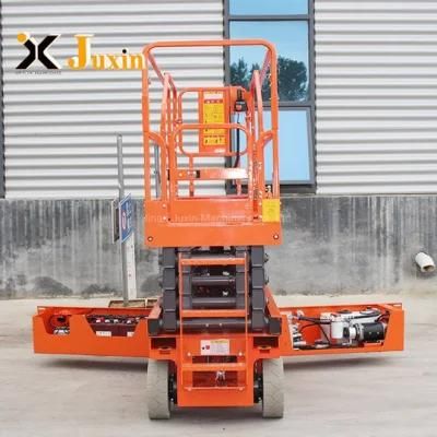4m-16m Mobile Hydraulic Aerial Work Platform Electric Man Scissor Lift