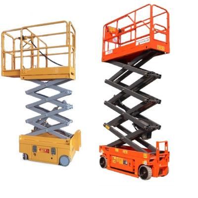 Self-Propelled Electric Scissor Work Lift with Hyraulic Driven