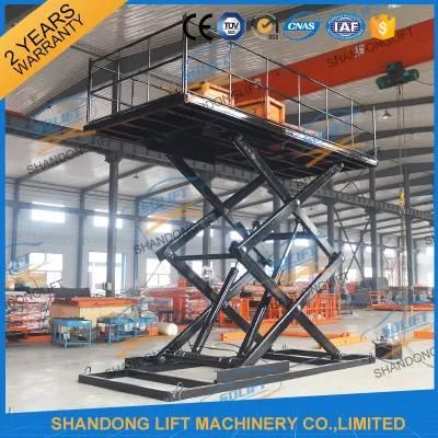 Heavy Duty Hydraulic Scissor Car Lift Table for Home Garage Car Parking Lifting