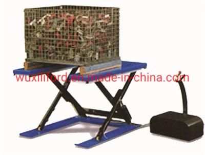 1000kg Capacity Stationary Hydraulic Electric Industrial U-Shape Lift Tables