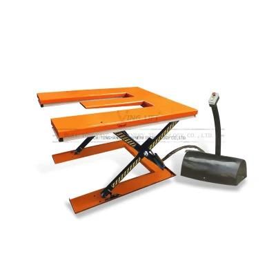 High Quality Standard Electric Industrial Hydraulic Scissor E Shaped Lift Table