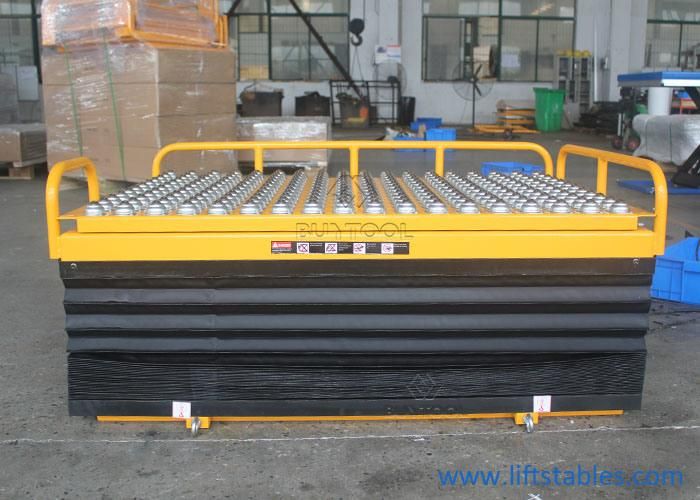 Stationary Electric Hydraulic Pump Lifting Table 1000kg-4000kg Capacity
