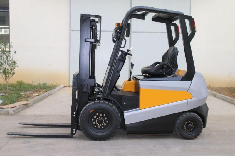 China Forklift High Quality 2.5 Ton Lift Height 3m 4m, 4.5m, 5m Electric Forklift Truck