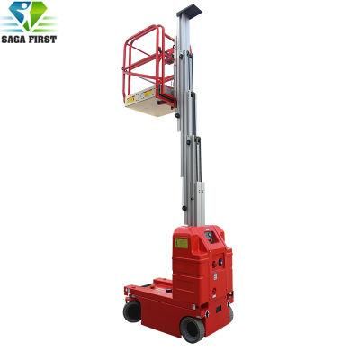 Dual Mast Aluminum Self Propelled Platform Hydraulic Lifts