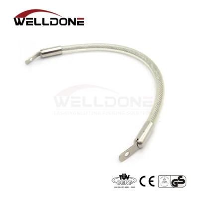 High Quality Transparent Plastic Coated Steel Wire Rope Sling