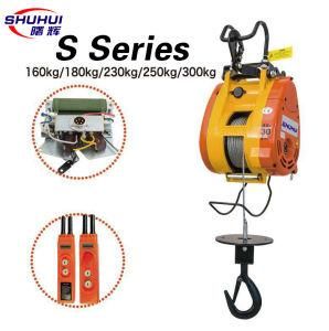 Light Weight Electric Wire Rope Hoist Small Electric Wire Rope Crane
