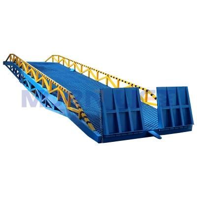 12t Mobile Type Forklift and Container Use Loading Dock Ramp