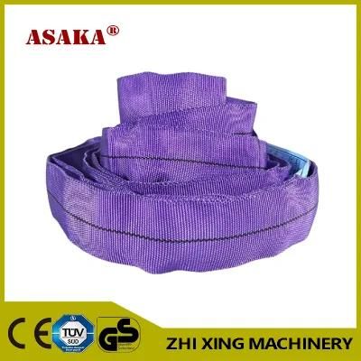 Color Optional 1ton Round Sling with Polyester Material