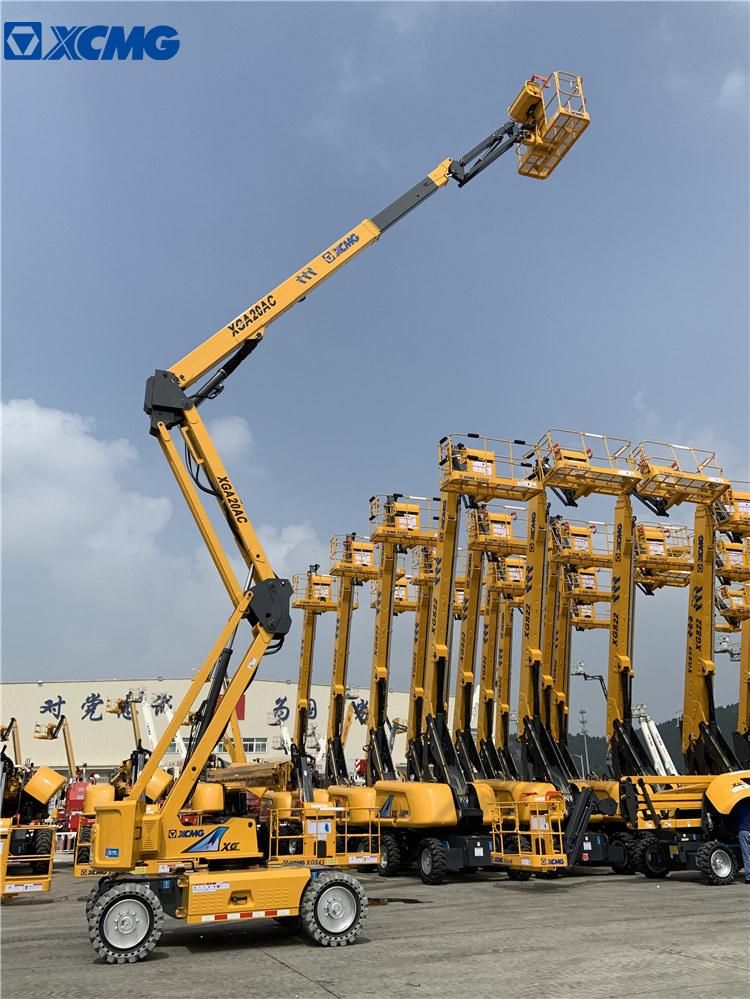 XCMG Small 18 - 20m Mobile Elevating Work Platform Xga20AC Articulated Boom Lift for Sale