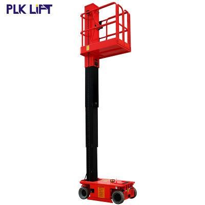 Fully Powered 3.6m Aluminum Alloy One Mast Man Lift