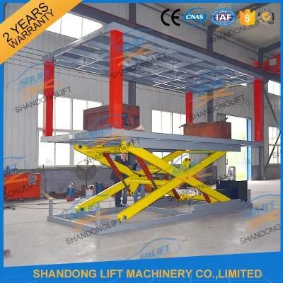 Customized Hydraulic Scissor Car Lift for Service Station Ce