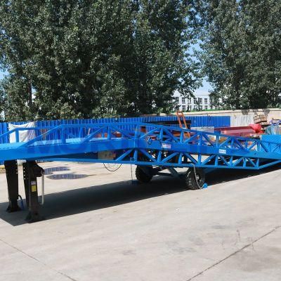Hydraulic Morn CE, ISO China Yard Mobile Container Ramp with 9001