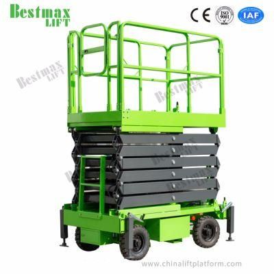 Mk Series 14m Platform Height 500kg Load Semi Electric Lift Table