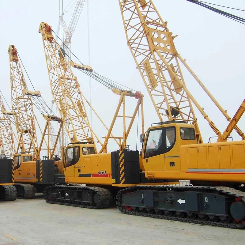 Low Price Small 75 Ton Hydraulic Mobile Crawler Crane (XGC75)