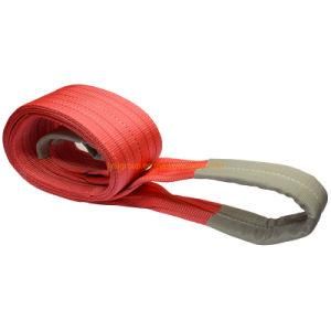 3ton 5ton 10ton 20ton 30ton Capacity Polyester Pipeline Round Webbing Sling Belt Lifting Sling