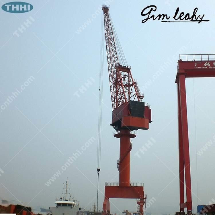 Single-Arm Wire-Luffing Portal Crane