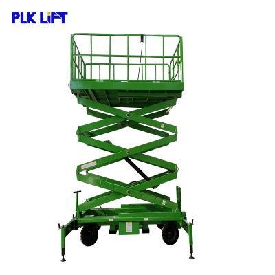 Aerial Work Platform Hydraulic Mobile 9m Scissor Lift Sjy4509-H