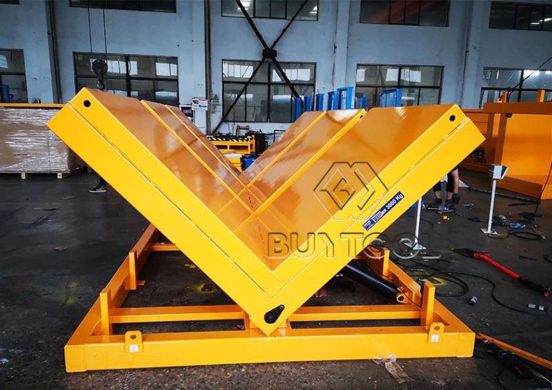 Wide Base Hydraulic Electric 90-Degree Tilt Table