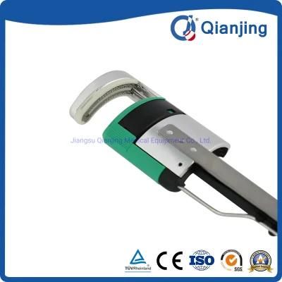 Steel Curved Cutter Surgical Stapler and Reloads