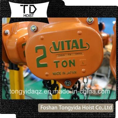 3 Ton Vital Manual Chain Hoist 5 Ton with Lifting Height 3 M Chain Hoist