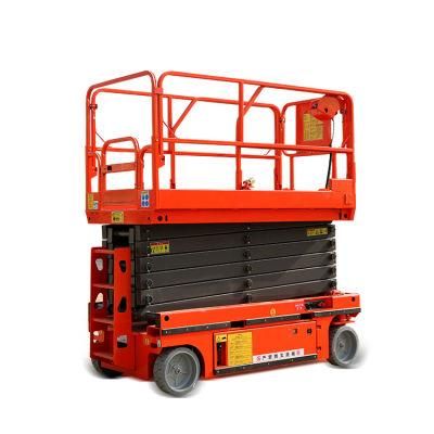 Hot Sale 4m 6m 8m 10m 12m 14m Aerial Work Mobile Scissor Man Lift Table Hydraulic Electric Movable Scissor Lift Platform