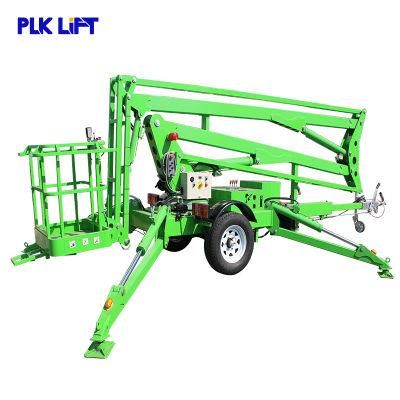 AC Power Articulated Towable Boom Lift Platforms with ISO